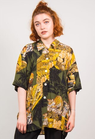 VINTAGE 90'S LION TIGER SHIRT