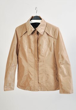 Vintage 00s beige shell jacket