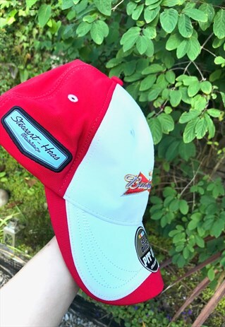 budweiser racing hat