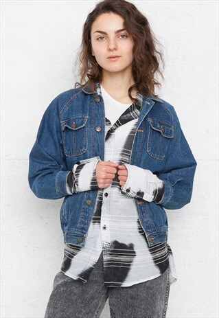 VINTAGE BLUE DENIM JACKET