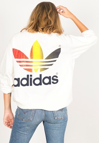 VINTAGE 90S ADIDAS SWEATSHIRT/ R033