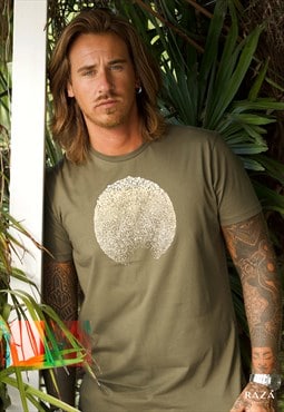 Designer T-Shirt - Life to dust - Jungle Green