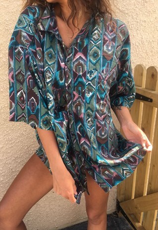 OVERSIZED RETRO 90S 80S VINTAGE UNISEX FESTIVAL SHIRT