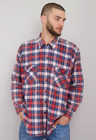 DICKIES VINTAGE 90S THICK CHECK SHIRT