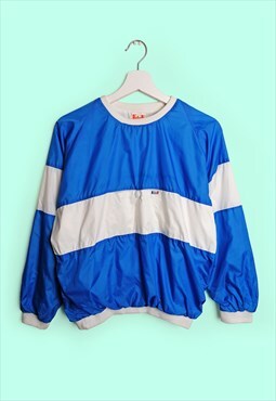 Vintage 80's V DE V Retro Nylon Sweatshirt Windbreaker