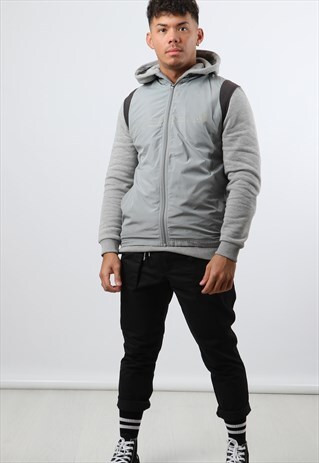 VINTAGE ADIDAS GREY LIGHTWEIGHT GILET