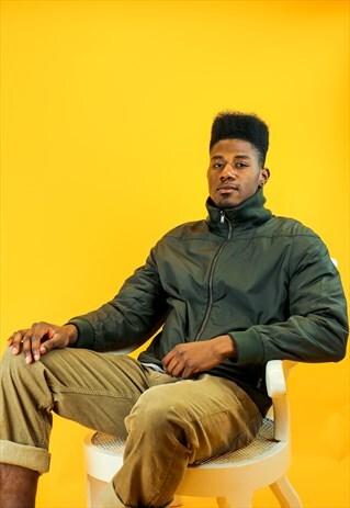 REVERSIBLE ZIP-UP JACKET