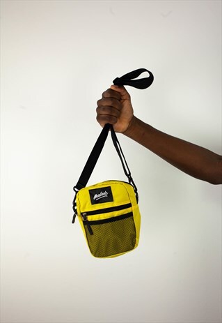MALADE NATION YELLOW SHOULDER BAG