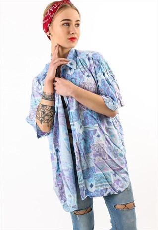 VINTAGE PATTERNED SHIRT PSAW622