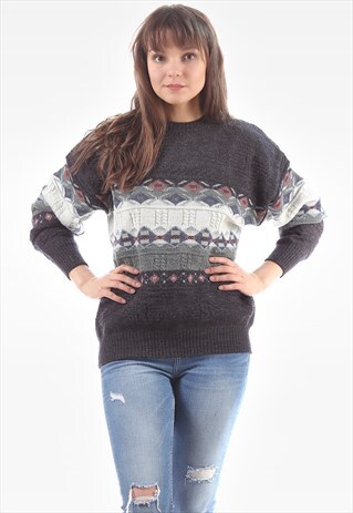 AZTEC SWEATER SOFT WOOL