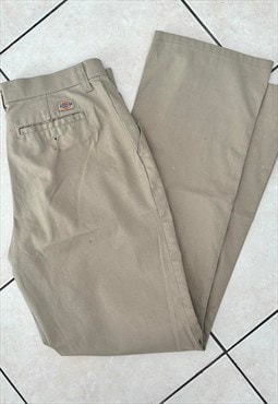 Vintage dickies khaki chino trousers 32x31