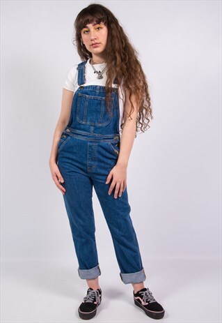 AMERICAN APPAREL DENIM DUNGAREES