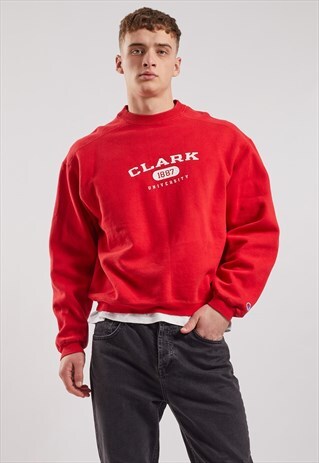 VINTAGE CHAMPION CLARK UNIVERSITY SWEATSHIRT