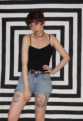 VINTAGE 90'S RAINBOW GLITTER TOP