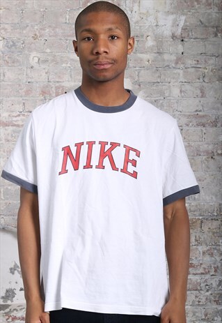 VINTAGE NIKE LOGO T-SHIRT WHITE