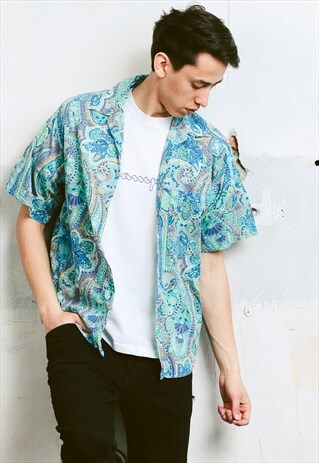 VINTAGE 90S PATTERNED SHIRT