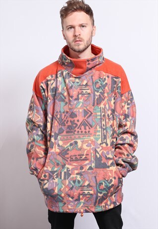 VINTAGE PULL OVER FLEECE TOP