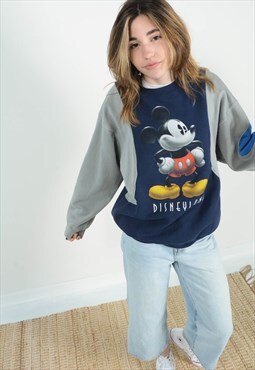 Vintage 90s Disney Sweatshirt Reworked