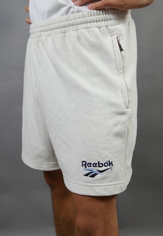 CREAM REEBOK SHORTS