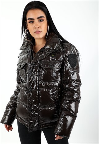 VINTAGE BLAUER PUFFER JACKET NJ119