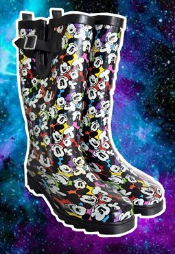 mickey mouse rain boots adults