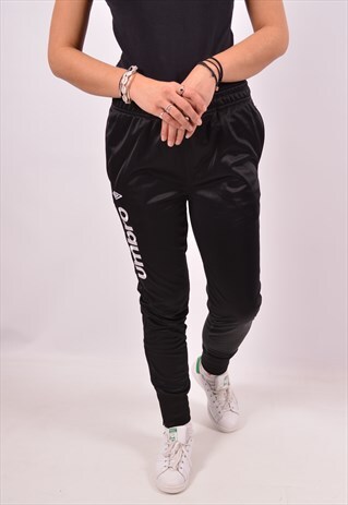 VINTAGE UMBRO TRACKSUIT TROUSERS BLACK