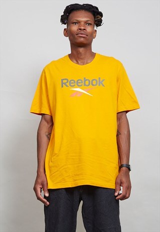 VINTAGE ORANGE CLASSIC REEBOK T-SHIRT