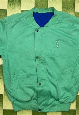 Vintage Trussardi Reversible Jacket Full Zip Snap Size L