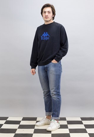 VINTAGE PRINTED KAPPA LOGO SWEATSHIRT