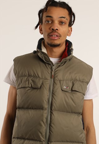 VINTAGE TOMMY HILFIGER GILET PUFFER JACKET