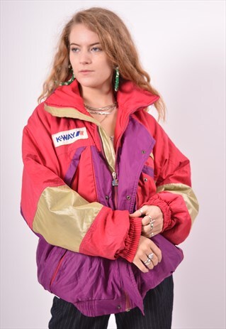 Vintage K-Way Windbreaker Jacket Multi | Messina Girl | ASOS Marketplace