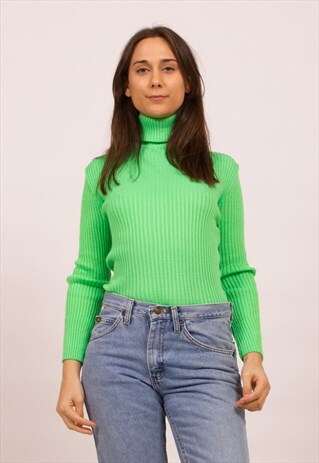 SKINNY RIBBED JUMPER