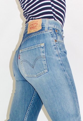 VINTAGE BOYFRIEND STYLE SLIM 501 LEVI JEANS