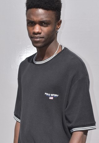 VINTAGE 90S RALPH LAUREN POLO SPORT OVER SIZED T-SHIRT