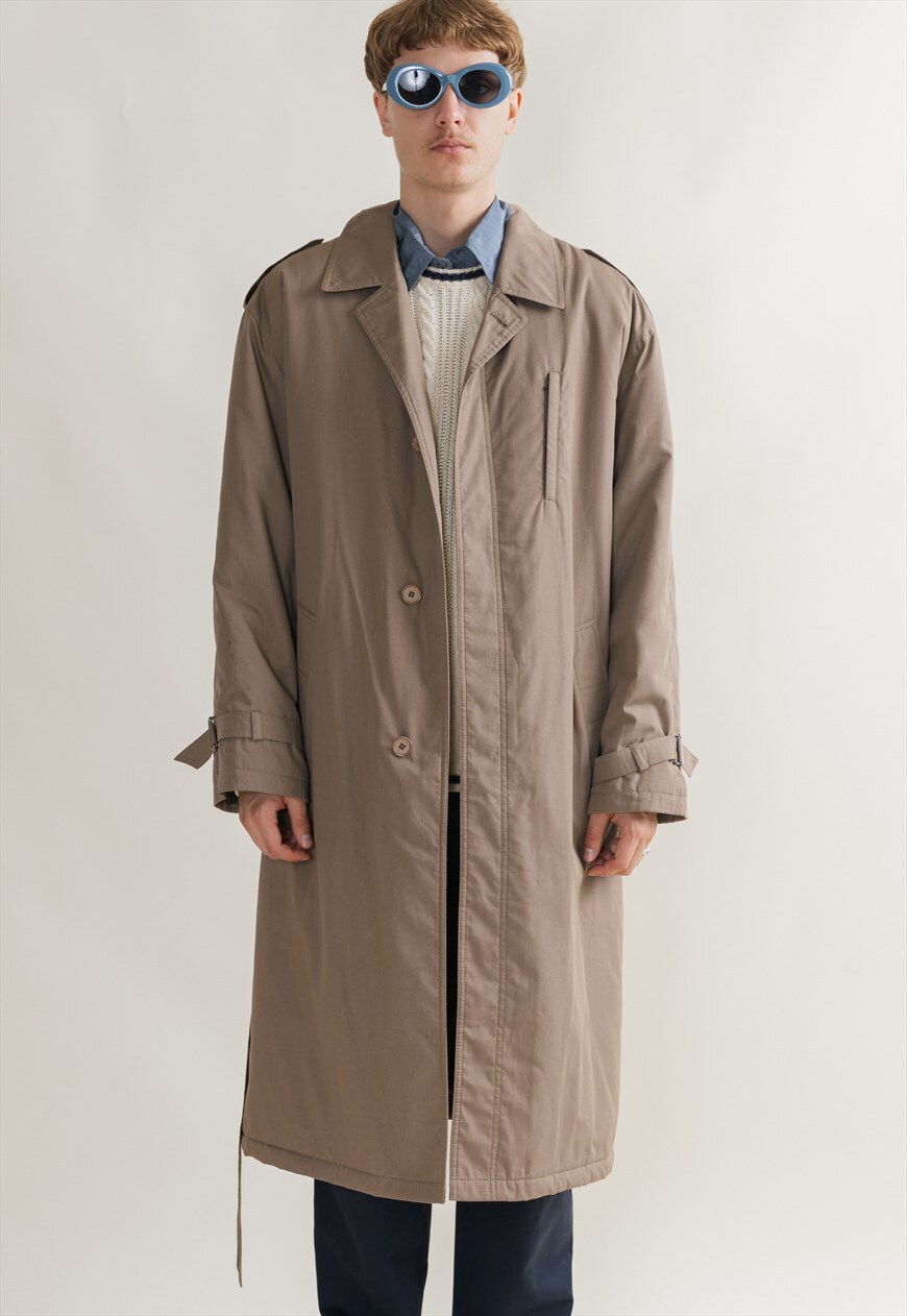 Mens hot sale vintage raincoat