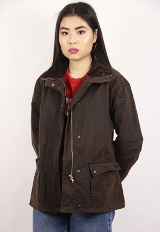 VINTAGE BROWN WAX JACKET