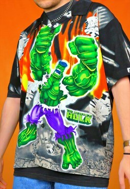 Vintage Marvel The Incredible Hulk Graphic Shirt