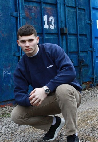 VINTAGE NAVY UMBRO SWEATSHIRT