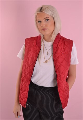 TOMMY HILFIGER QUILTED GILET JACKET GRH792