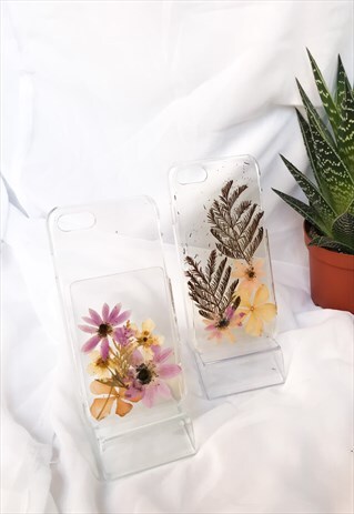 IPHONE 7 AND IPHONE 8 PRESSED FLOWER CASES/ COVERS