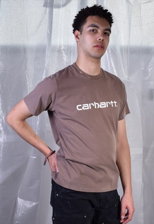 VINTAGE CARHARTT BROWN TEE