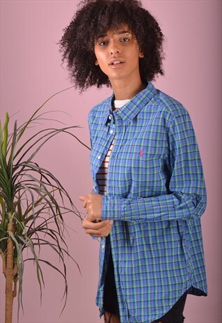 BLUE RALPH LAUREN SHIRT GRL3311