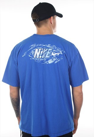 VINTAGE NIKE SWIM SMALL LOGO T SHIRT TEE