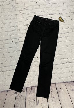 Black Levi's Classic Rise Demi Curve Slim Jeans