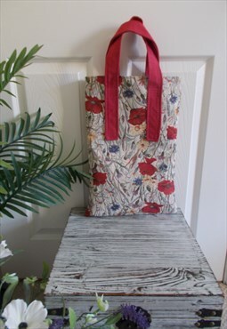 Poppy Field Tapestry tote/shopper bag