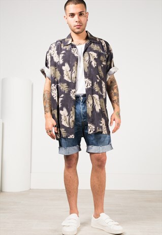 VINTAGE 80S HAWAIIAN SHIRT / S1658