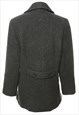 BEYOND RETRO VINTAGE DOUBLE BREASTED WOOL COAT - L