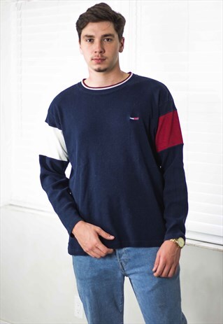 VINTAGE TOMMY HILFIGER T-SHIRT LOGO 90S XL 14.2