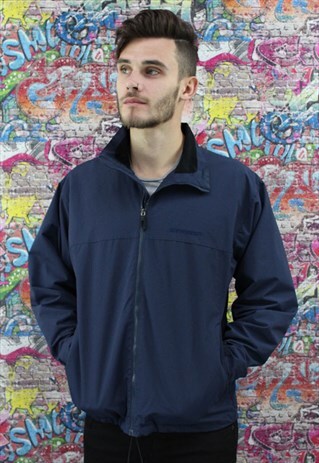 VINTAGE 90S SHELL JACKET / WINDBREAKER. UNISEX SPORTSWEAR.