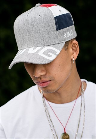 MANOR CURVED PEAK CAP - STONE GREY